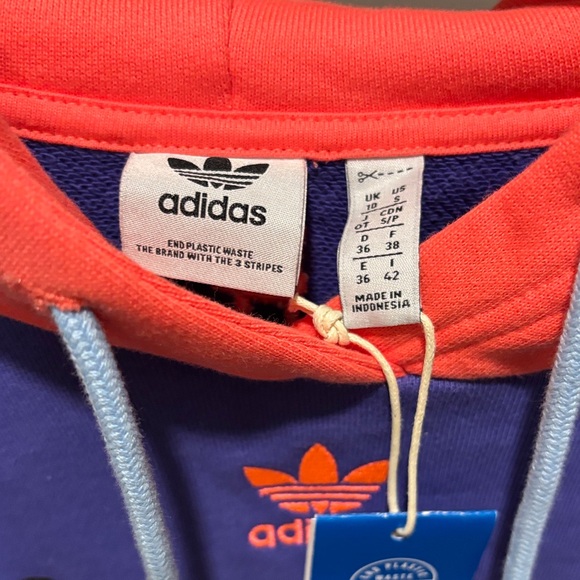 Adidas Multicolor Graphic Hoodie Love Unites - Picture 4 of 5